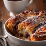 Chocolate Croissant Breakfast Bake