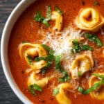 Tomato Tortellini Soup