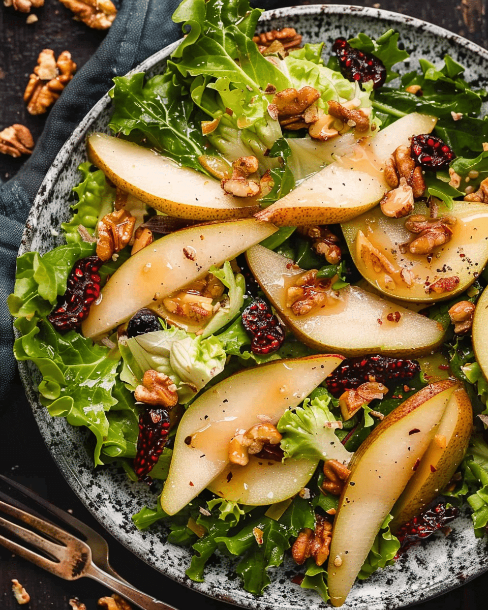 Winter Pear Salad