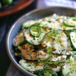 Jalapeño Popper Cucumber Salad