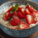 Strawberries and Cream Porridge