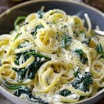 Zesty Lemon Ricotta and Spinach Pasta