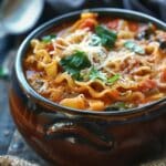 Vegan Lasagna Soup