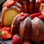 Sweet Strawberry Pound Cake