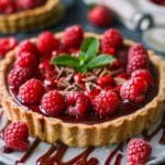 Chocolate Raspberry Tart