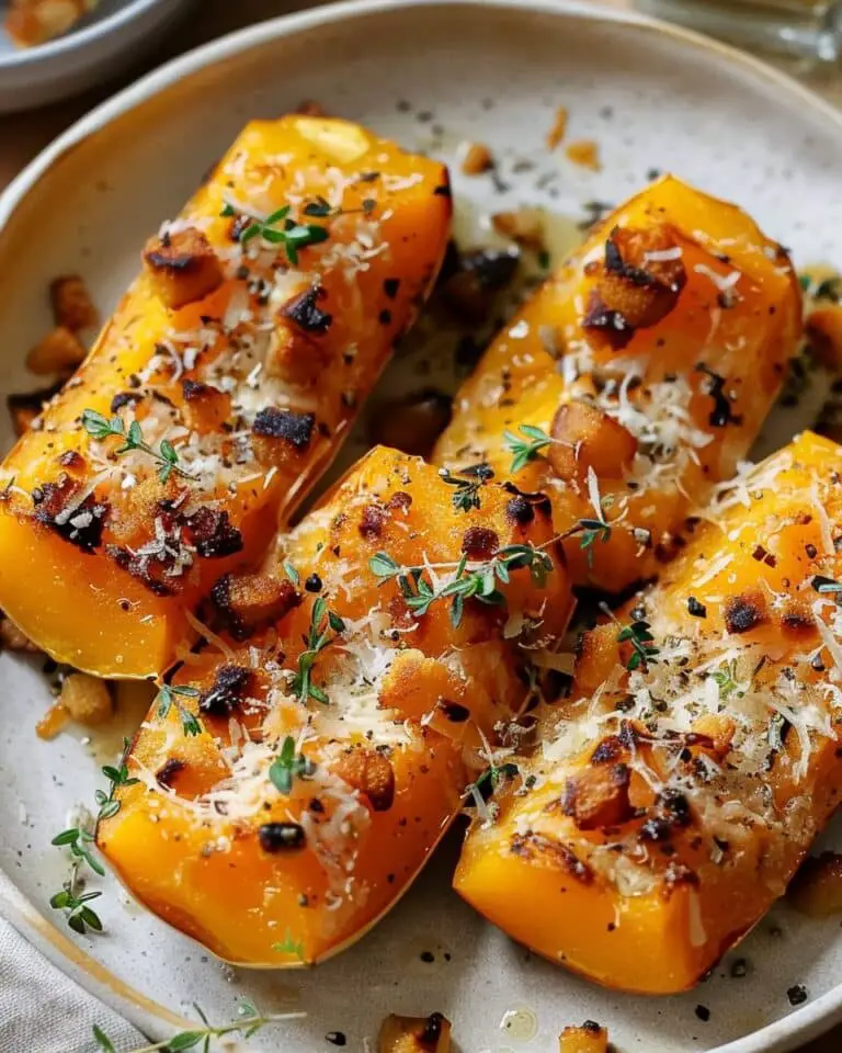 Parmesan‑Roasted Butternut Squash