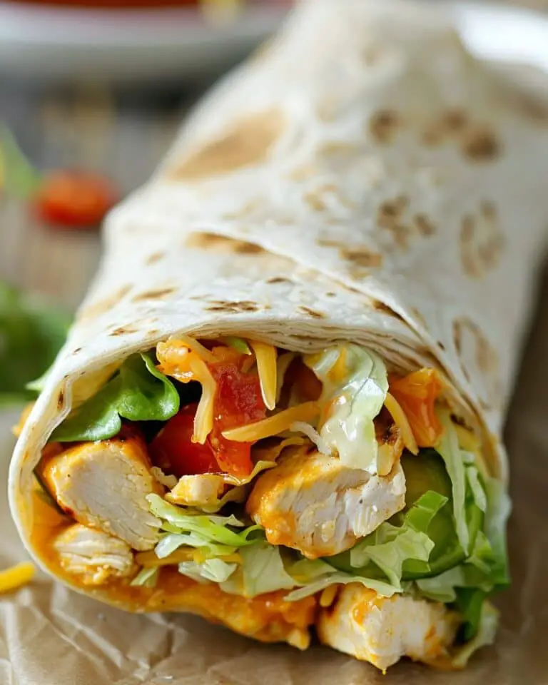 Sweet Chili Chicken Wraps