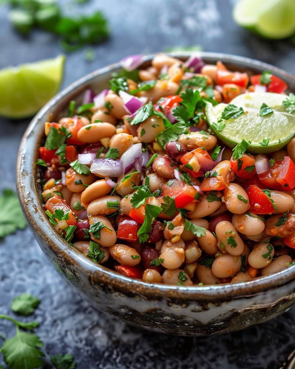 Chili Lime Bean Salad