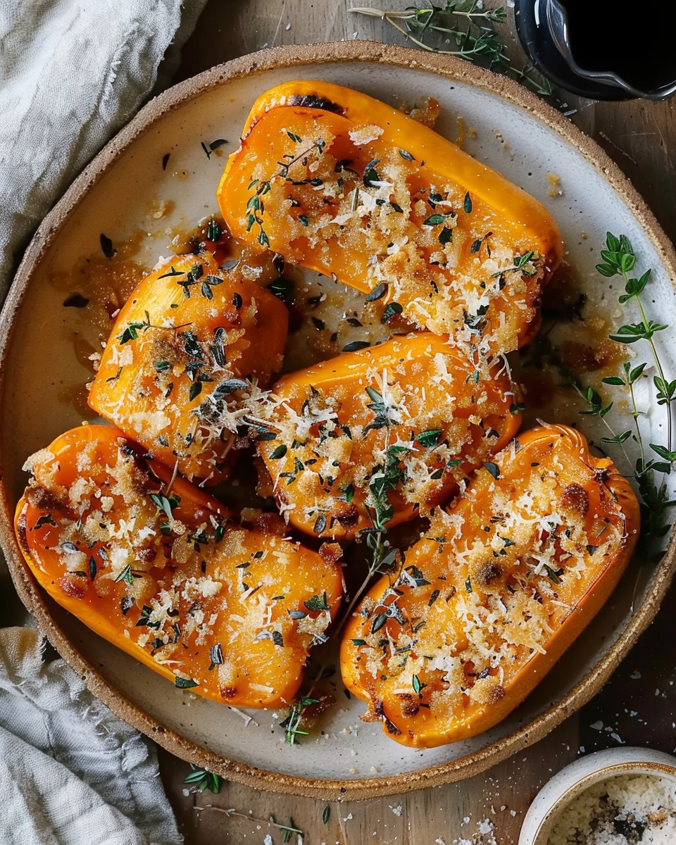 Parmesan‑Roasted Butternut Squash