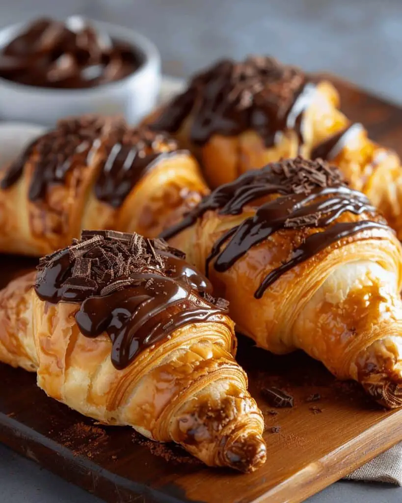 Brownie Batter Croissants