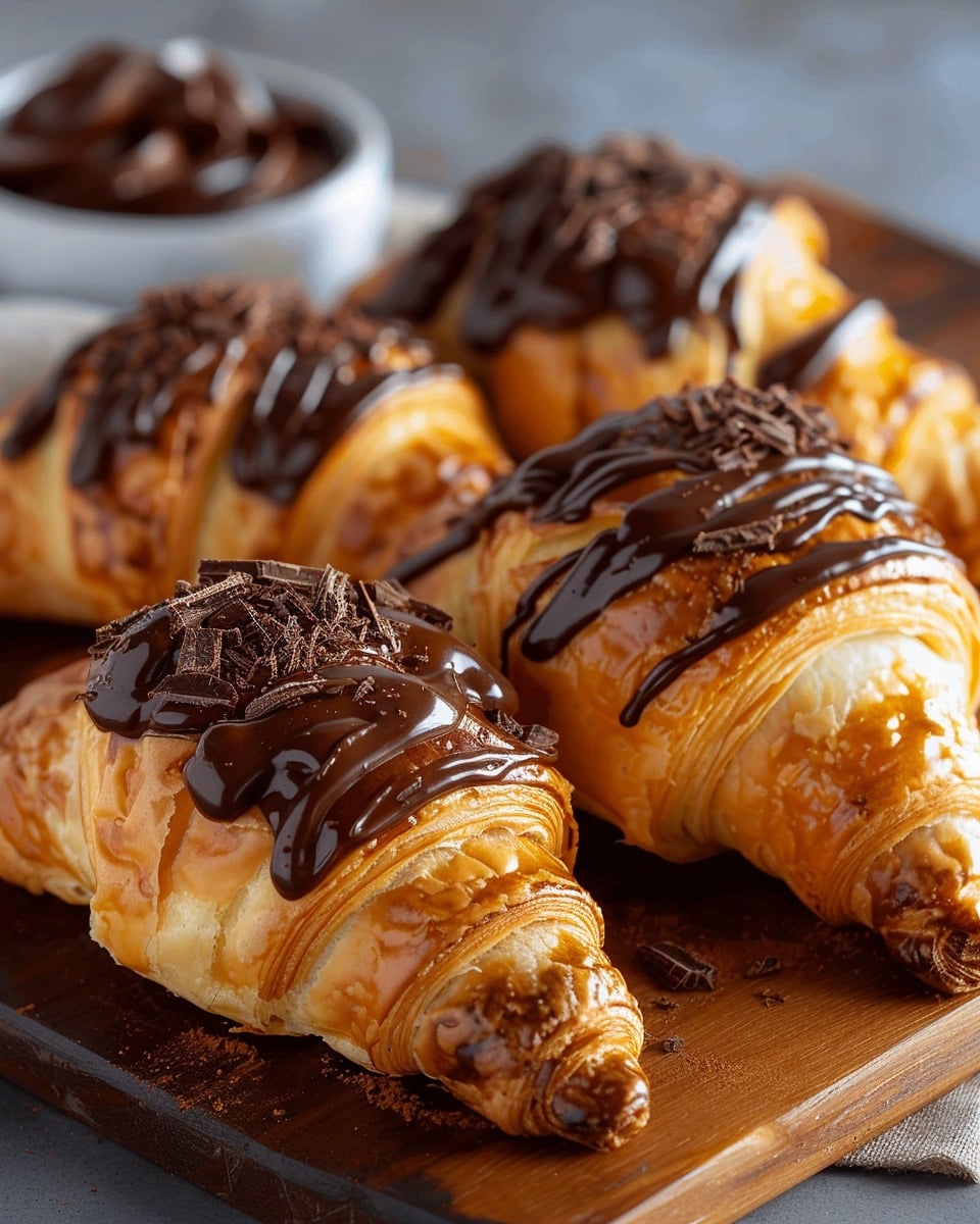 Brownie Batter Croissants