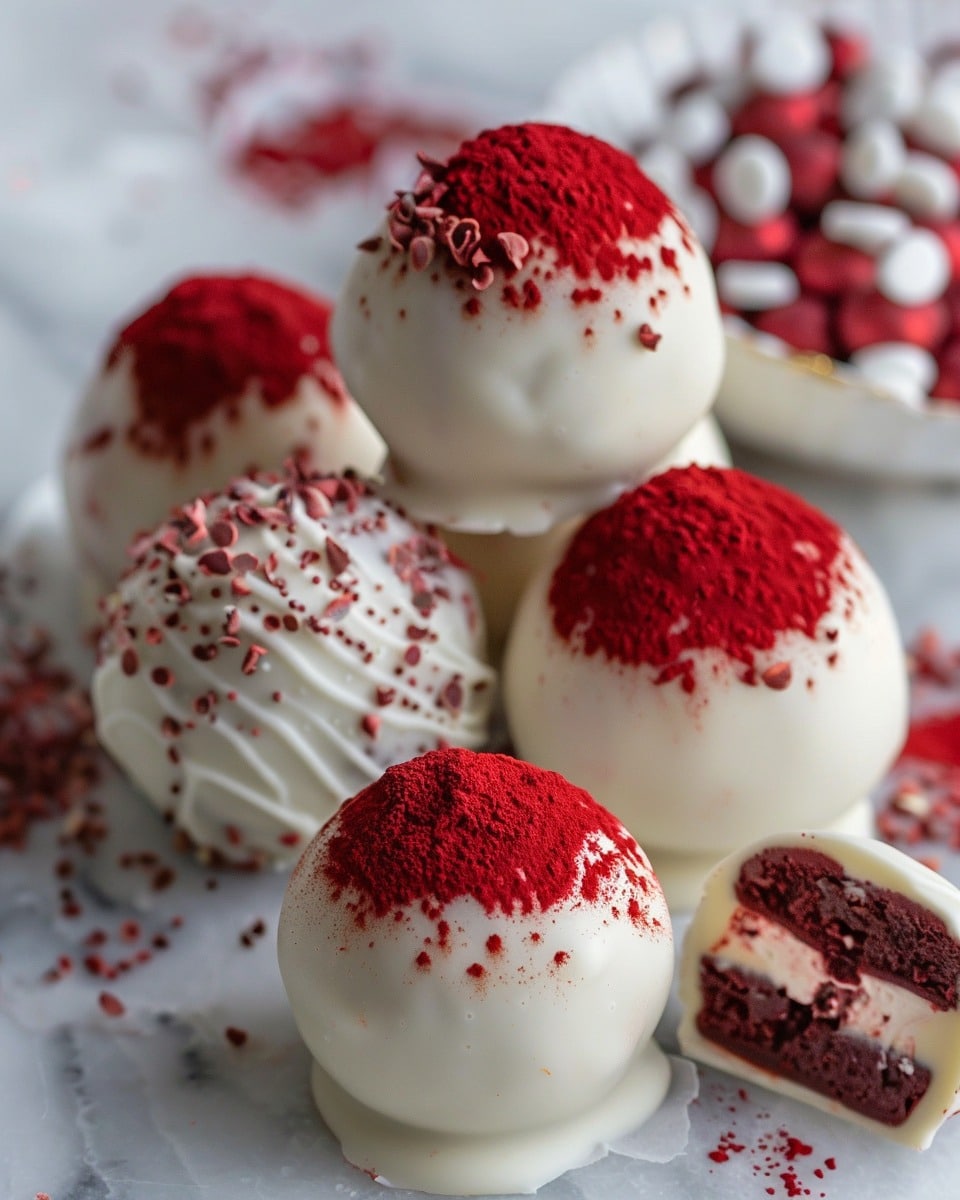 Red Velvet Truffles