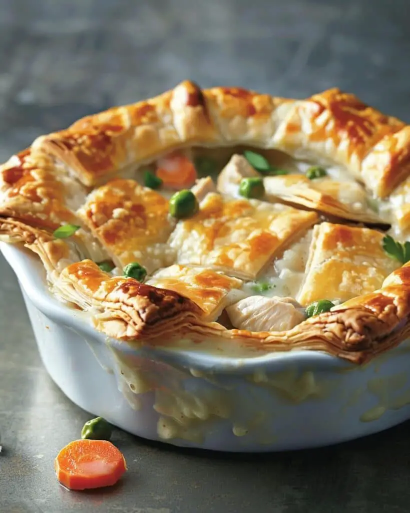 Puff Pastry Chicken Pot Pie