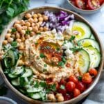 Mediterranean Hummus Bowl