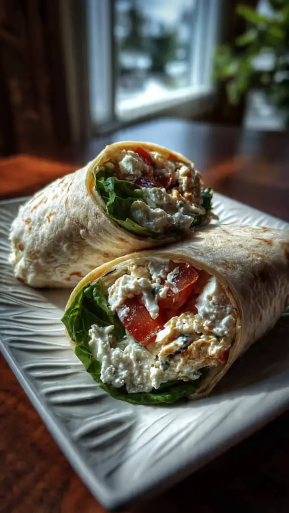 High-Protein Cottage Cheese Wraps