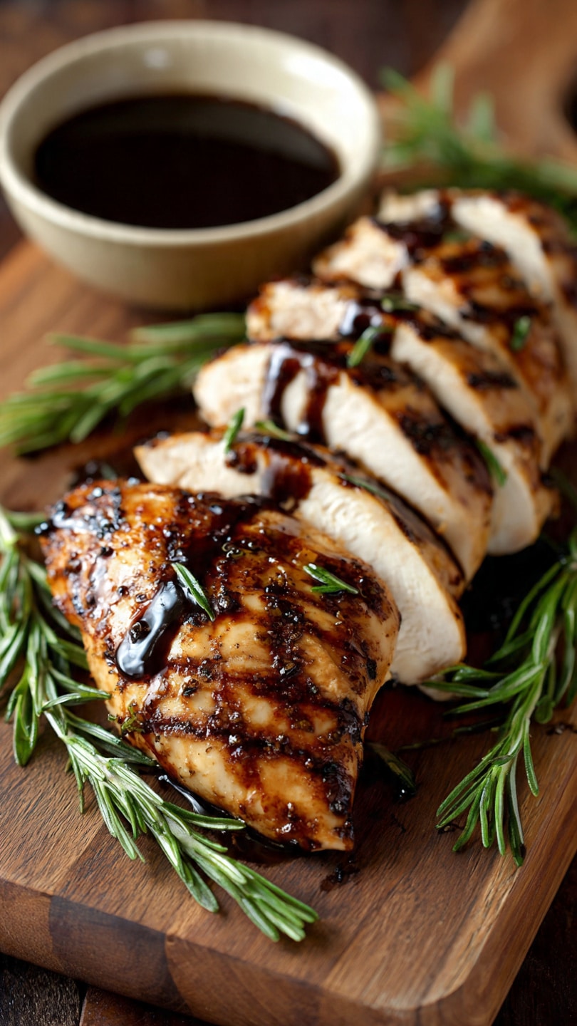 Balsamic Baked Chicken Breast