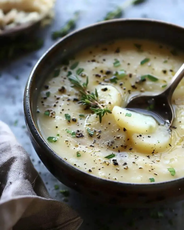 The Best Hangover Cure Garlic Potato Soup