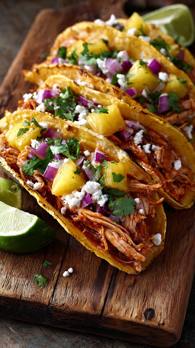 Pineapple Chicken Tacos