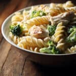 Creamy Rotisserie Chicken Broccoli Pasta