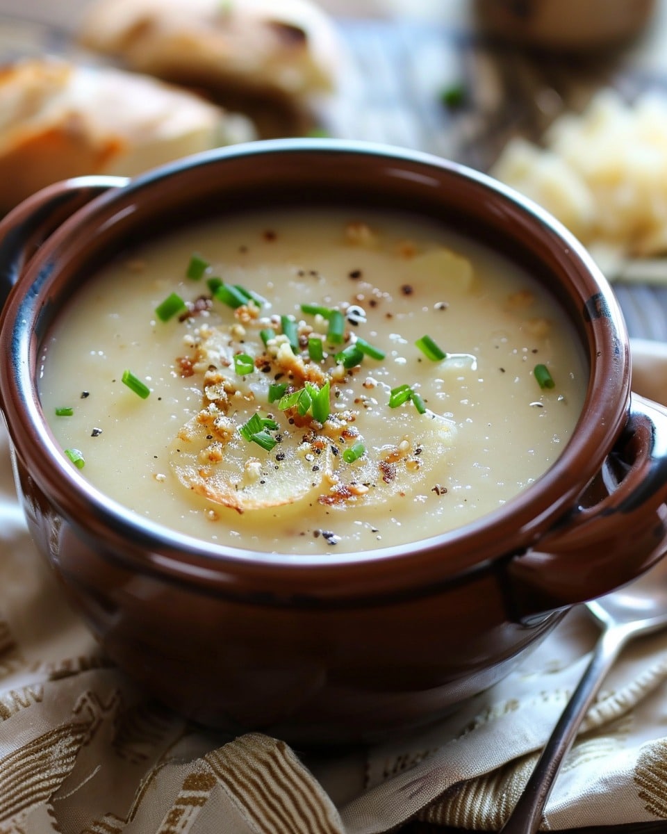 The Best Hangover Cure Garlic Potato Soup
