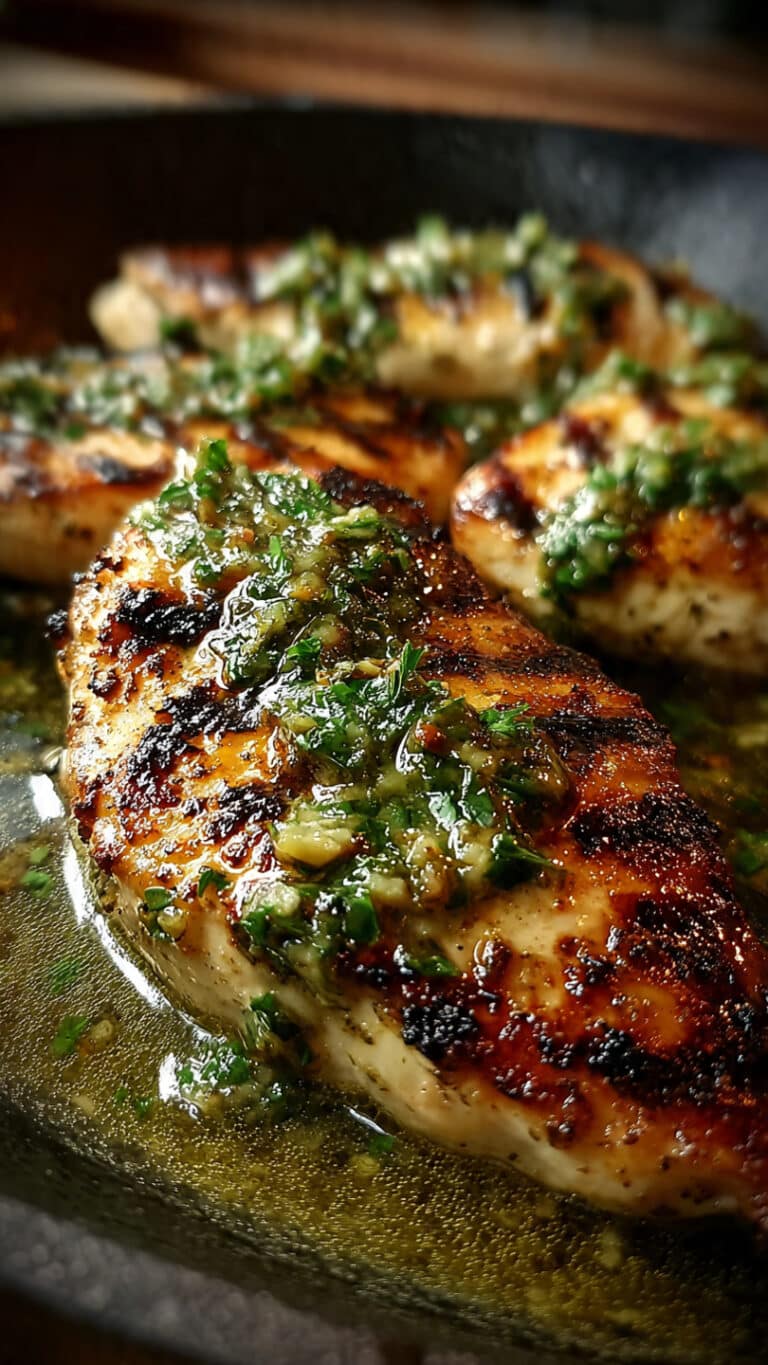 Grilled Salsa Verde Pepper Jack Chicken