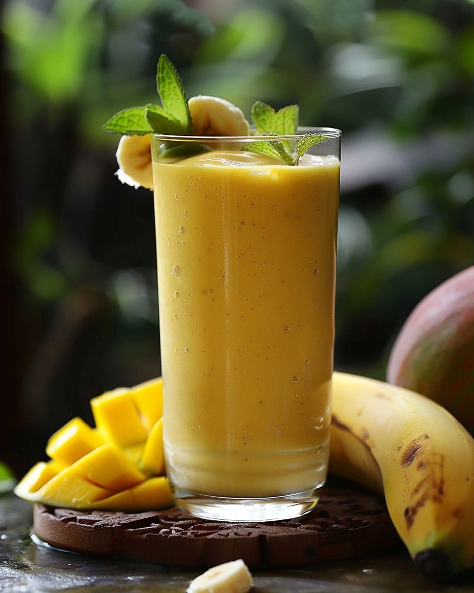Mango Banana Smoothie