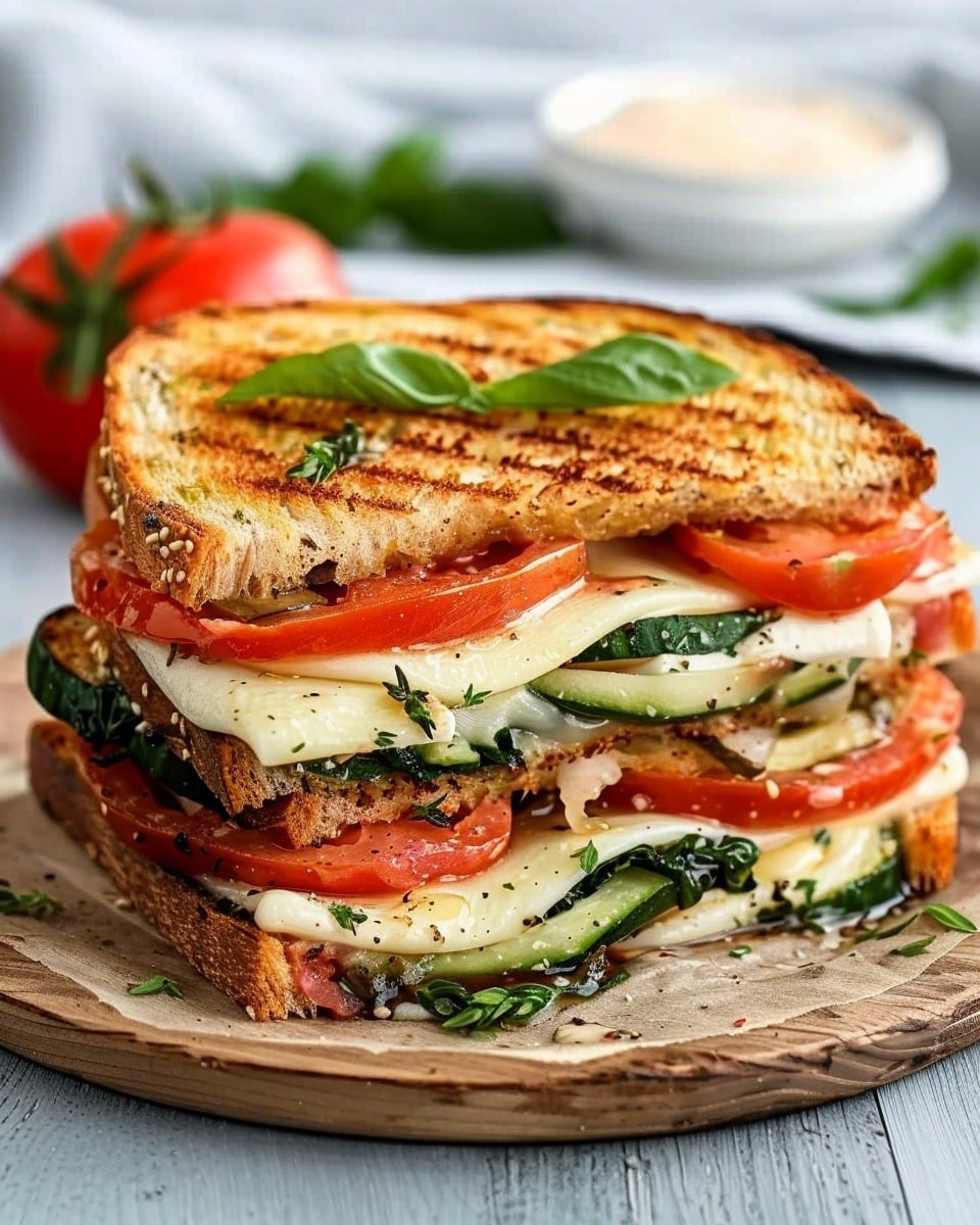 Delicious Grilled Veggie Mozzarella Sandwiches to Try Today