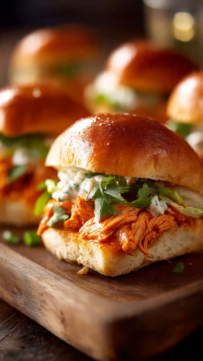 Buffalo Chicken Sliders