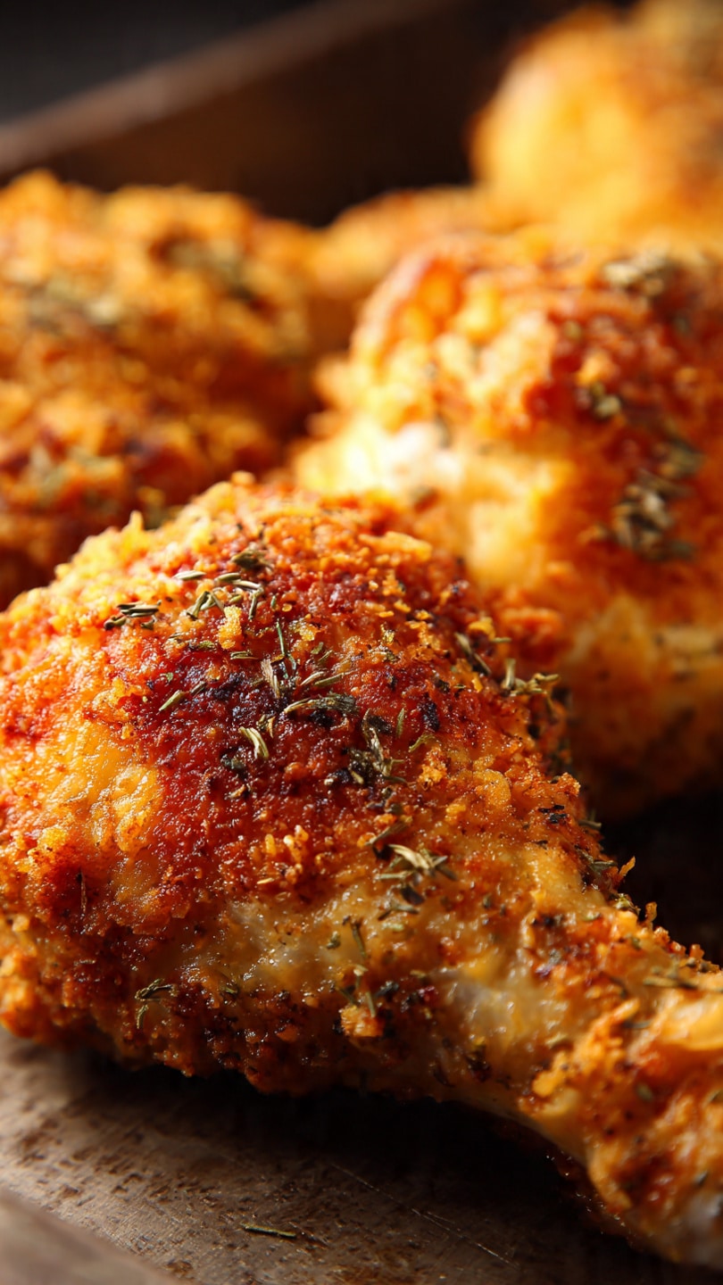 Homemade KFC Chicken in the Oven