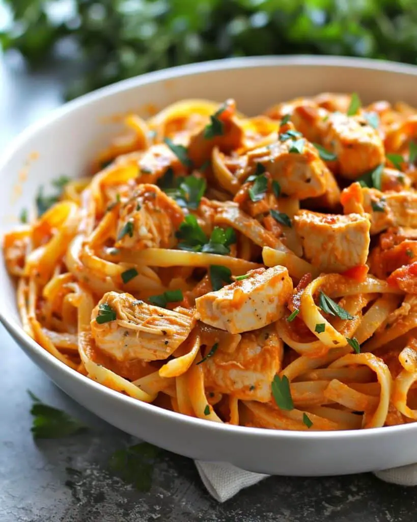 Spicy Chicken Chipotle Pasta