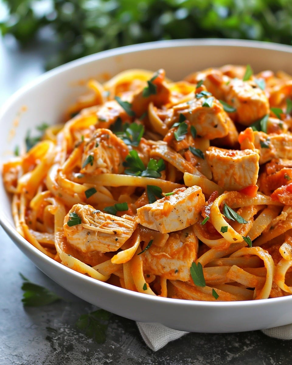 Spicy Chicken Chipotle Pasta