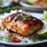 Delicious Asian Ginger Soy Glazed Cod