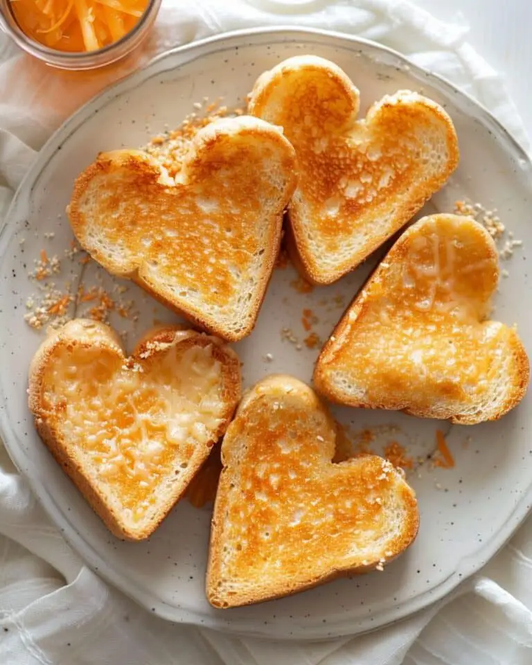 Mini Grilled Cheese Hearts