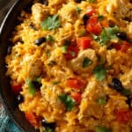 One-Pot Cheesy Southwest Chicken and Rice