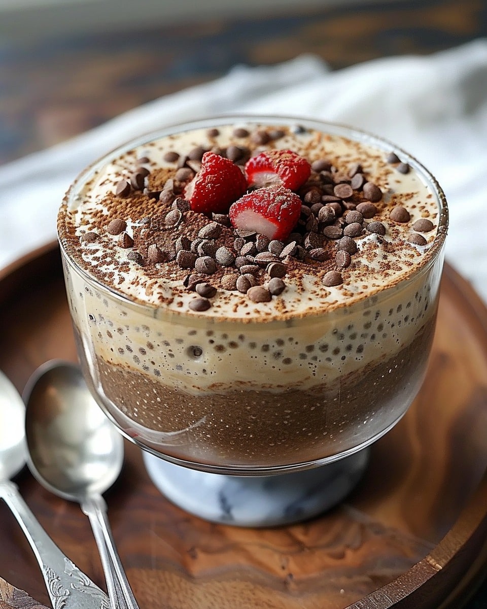 Tiramisu Chia Pudding
