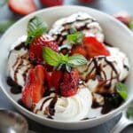 Balsamic Strawberry Caprese