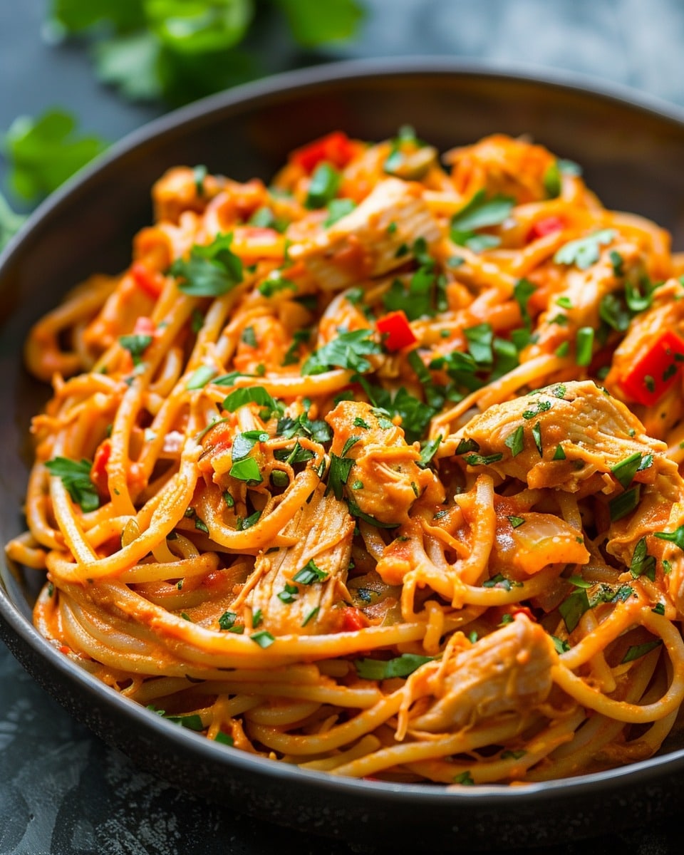 Spicy Chicken Chipotle Pasta