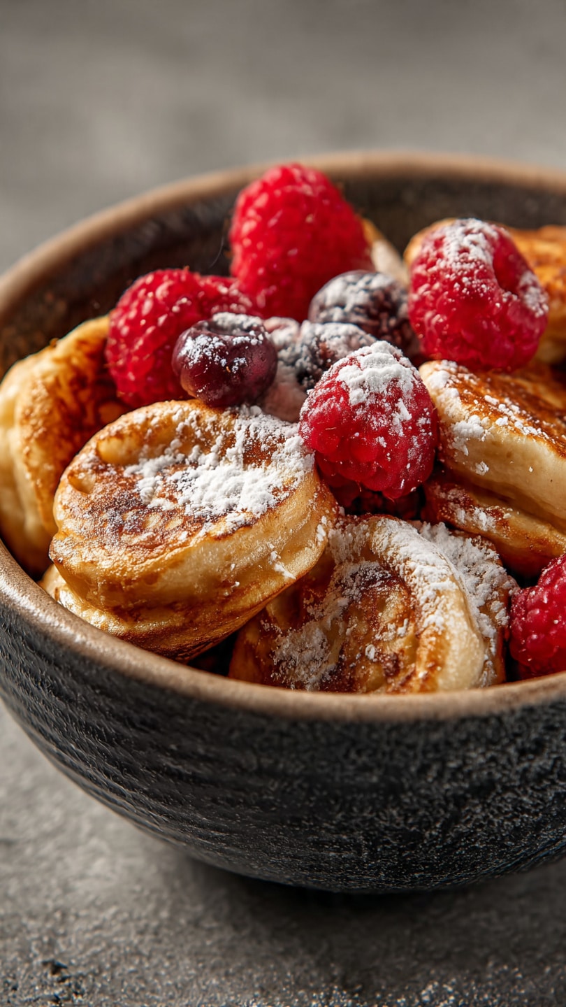 Mini Pancake Cereal Bowl