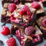 Best Raspberry Swirl Brownies