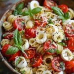 Delicious Caprese Pasta Salad