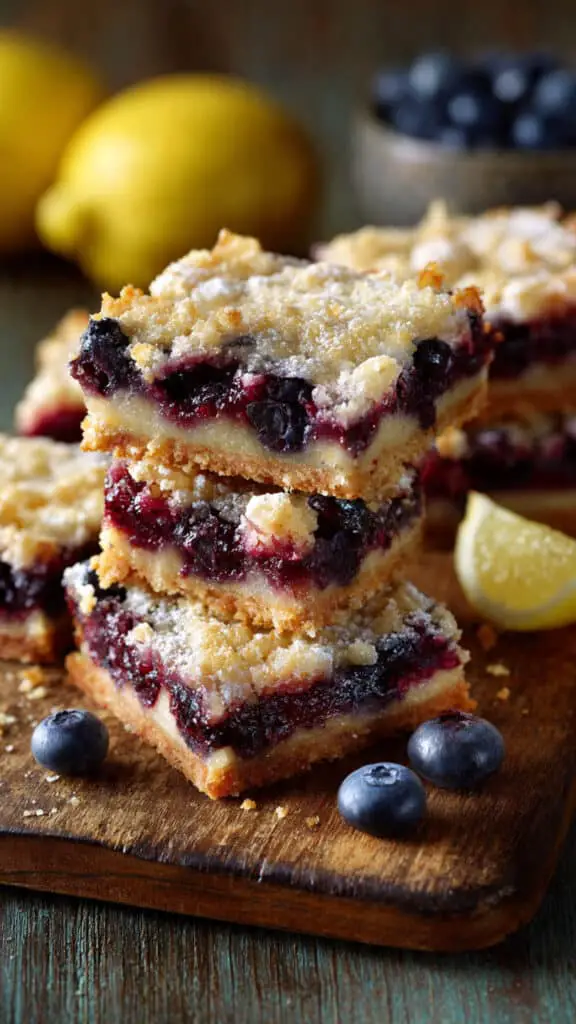 Lemon Blueberry Bars
