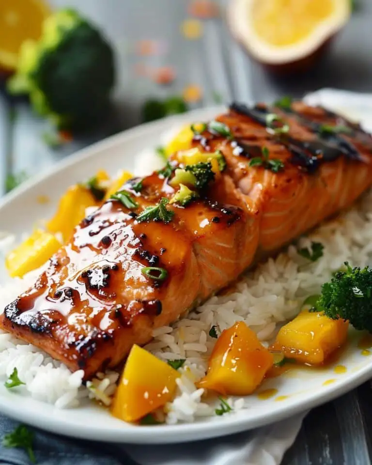Mango Teriyaki Salmon