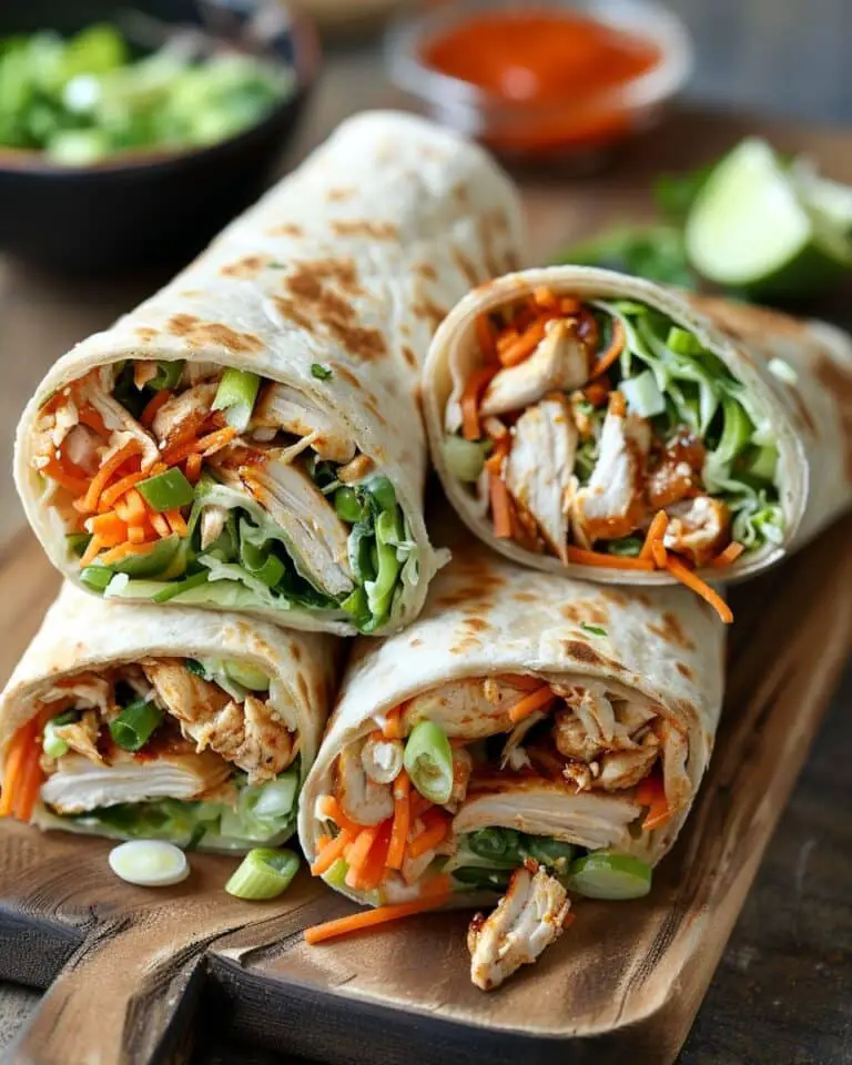 Teriyaki Chicken Wrap Recipe