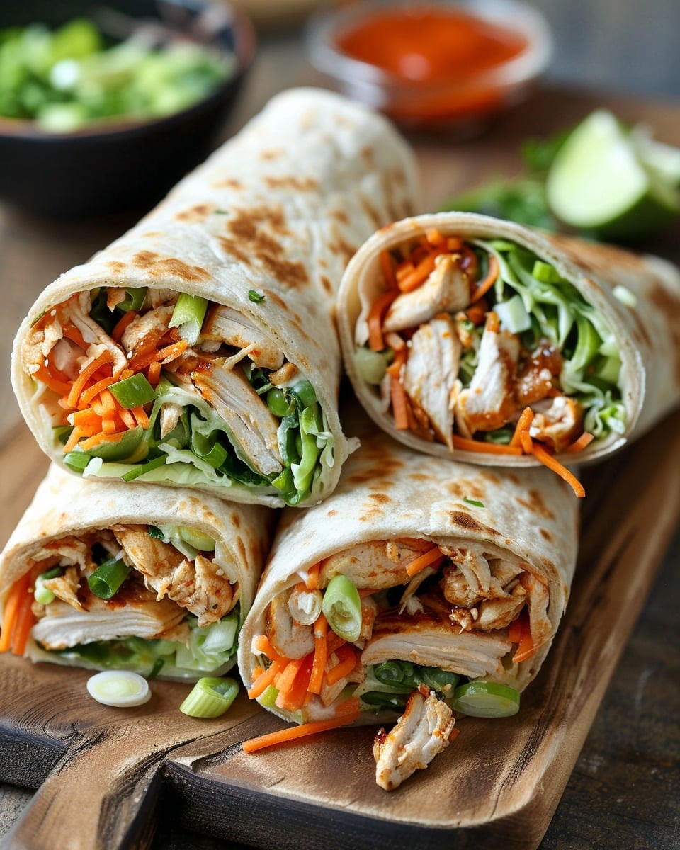 Teriyaki Chicken Wrap Recipe