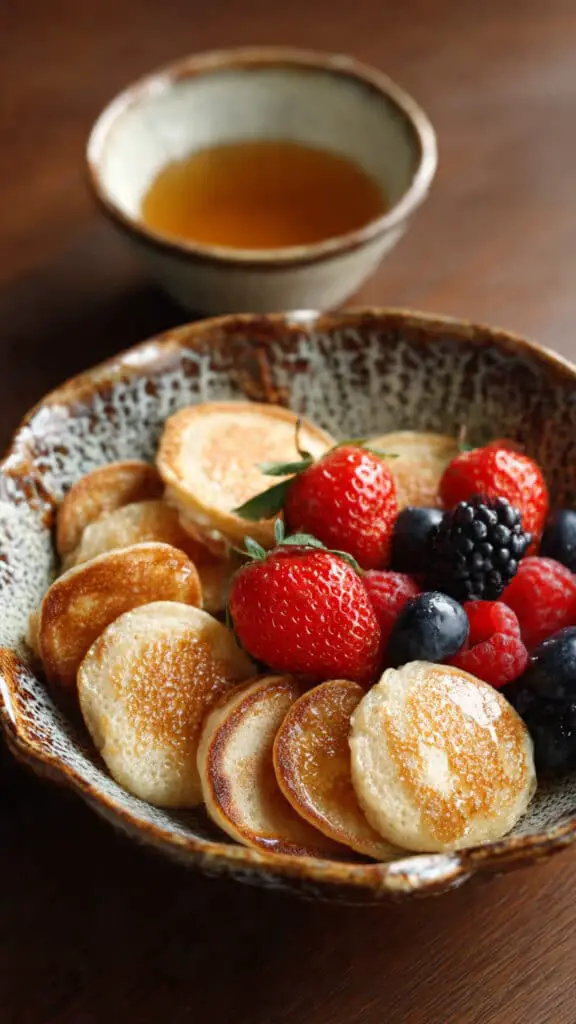Mini Pancake Cereal Bowl