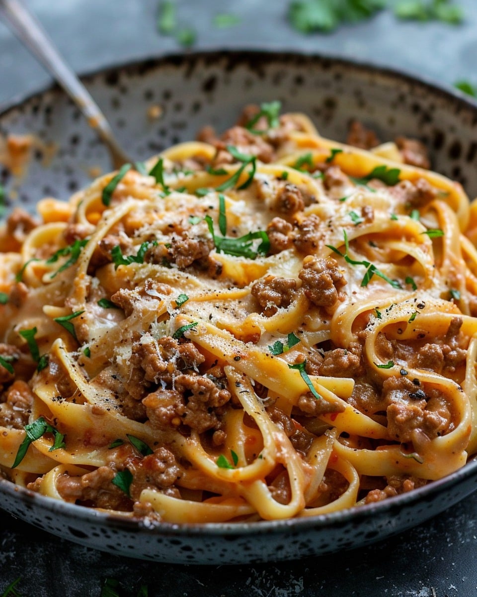 Creamy Beef Pasta for Cozy Nights
