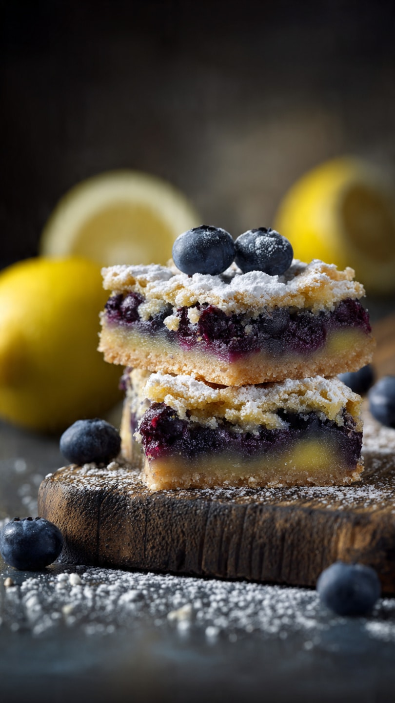 Lemon Blueberry Bars
