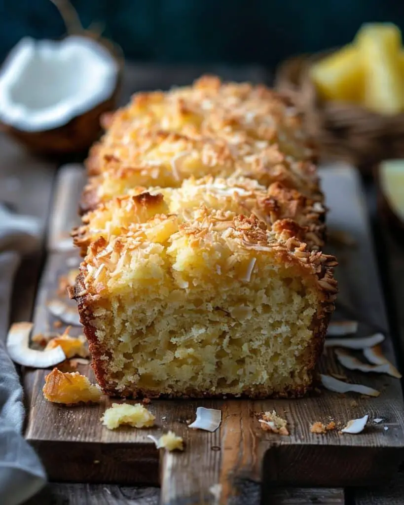 Cozy Pineapple Coconut Bread