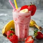Strawberry Banana Juice