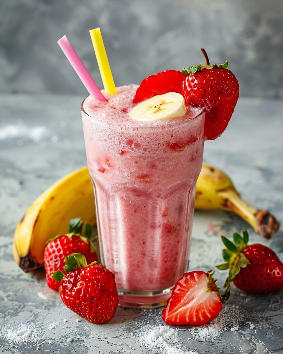 Strawberry Banana Juice
